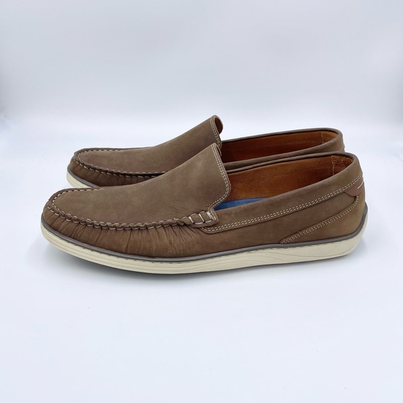 Johnston & Murphy Venetian Full Grain Brown Leather Slip On Loafer Men’s 11.5 main image 5